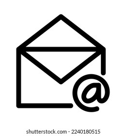 email icon or logo isolated sign symbol vector illustration - high quality black style vector icons
