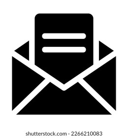 email icon or logo isolated sign symbol vector illustration - high quality black style vector icons