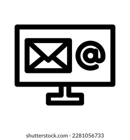 email icon or logo isolated sign symbol vector illustration - high quality black style vector icons
