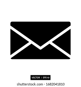 email icon logo vector illustration simple design