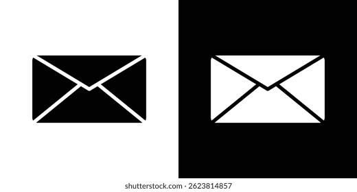 Icono de correo electrónico para el diseño de interfaz de usuario del App móvil del Web del logotipo.
