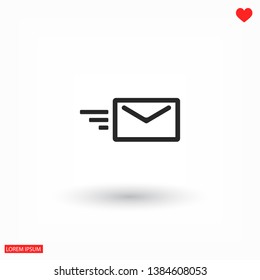 email icon email. lorem ipsum Flat Design JPG