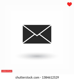 email icon email. lorem ipsum Flat Design JPG