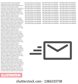 email icon email. lorem ipsum Flat Design JPG