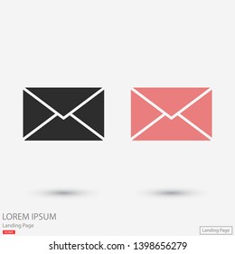 email icon email. lorem ipsum Flat Design JPG
