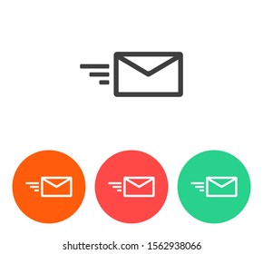 email icon. lorem ipsum Flat Design JPG