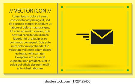 email icon email. lorem ipsum Flat Design JPG