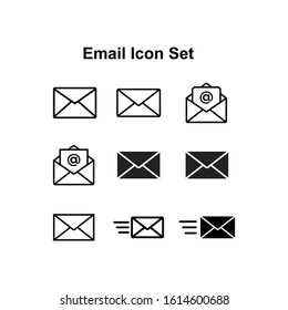 email icon mail icon communication icon vector illustration logo template for many purpose. Isolated on white background