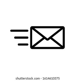 email icon mail icon send icon vector illustration logo template for many purpose. Isolated on white background