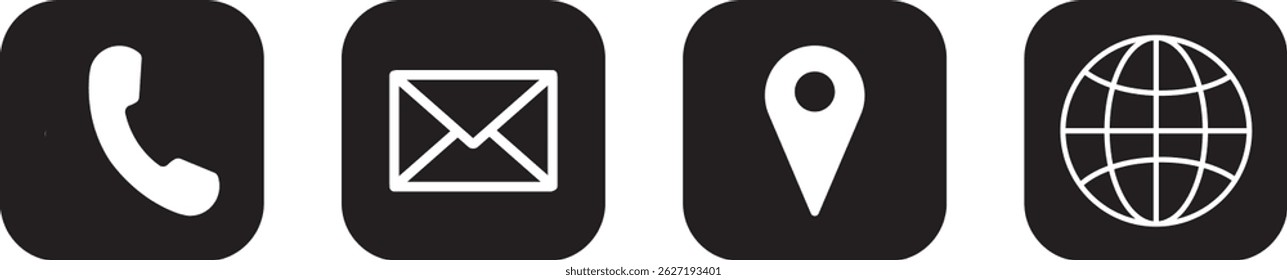 Ícone de email, conjunto de ícones de email. Vetor de ícone de e-mail para web, com marca de seleção e e-mail, sinal de ilustração do vacor,
