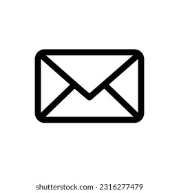 E-Mail, Post, SMS, Nachricht, Senden, Umschlag, Vektorsymbol