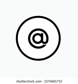 Email Icon - Message or Electronic Mail Illustration As A Simple Vector Sign & Trendy Symbol for Design and Websites, Presentation or Mobile Application.