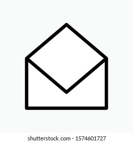Email Icon - Message or Electronic Mail Illustration As A Simple Vector Sign & Trendy Symbol for Design and Websites, Presentation or Mobile Application.