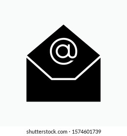 Email Icon - Message or Electronic Mail Illustration As A Simple Vector Sign & Trendy Symbol for Design and Websites, Presentation or Mobile Application.