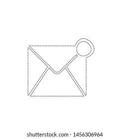 E-mail icon  Message notification sign