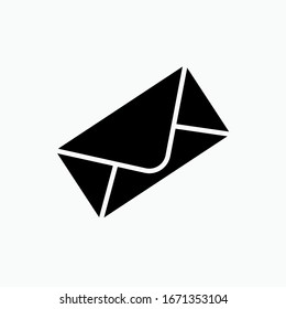 Icono de correo electrónico. Signo de mensaje. Símbolo de sobre.