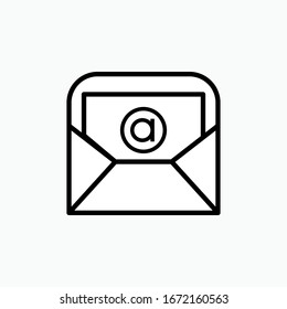 Email Icon. Message Sign. Envelope Symbol.