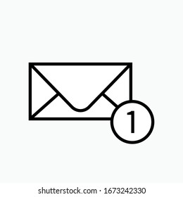 Email Icon. Message Sign. Envelope Symbol.