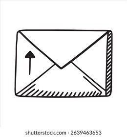 Email Icon – Modern Communication Symbol for Digital Messaging