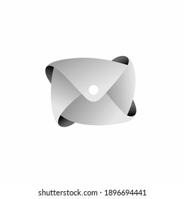 e-mail icon with modern concept