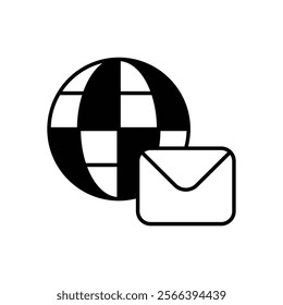 Email icon. Network icon design. vector graphic