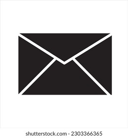 Email Icon. Email News Illustrations - Vector, Sign and Symbol for Design in Solid