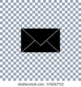 email icon  on transparent background