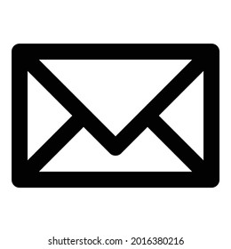 Email icon on the white background.
