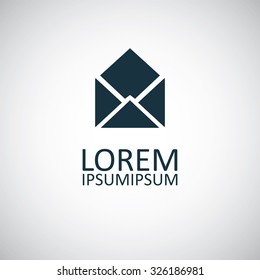 e-mail icon, on white background
