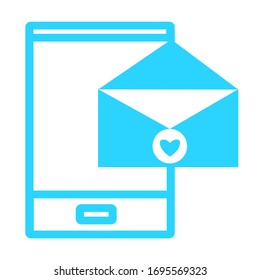 Icono de correo electrónico. Pictograma de sobre abierto. Símbolo de correo, correo electrónico y mensajería, campaña de marketing por correo electrónico para el diseño de sitios web, aplicación móvil, ui. Enviar o recibir el proceso de trabajo de concepto de correo electrónico.