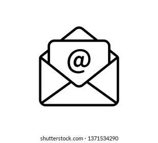 email icon outline 