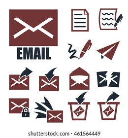 email icon set