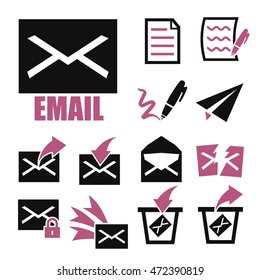 email icon set