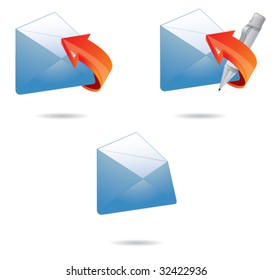 e-mail icon set 6