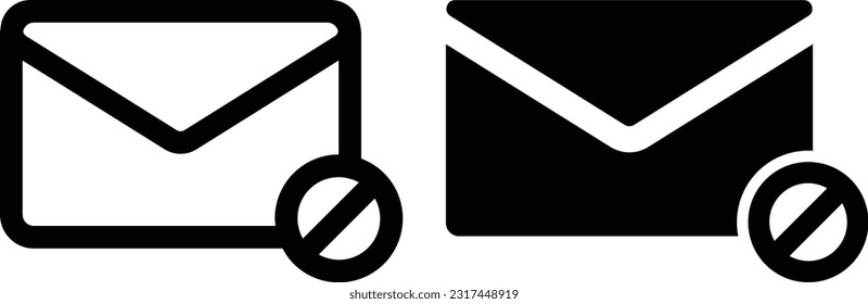 Hoja de iconos de correo electrónico, línea de estilo plana simple y sólida ilustración vectorial aislada sobre fondo blanco. Para aplicaciones, logotipo, sitios web, símbolo , UI, UX, gráfico y diseño web. EPS 10.