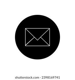 icono de correo electrónico. Signo vectorial simple