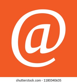 Email icon, stock vector illustration, EPS10. 