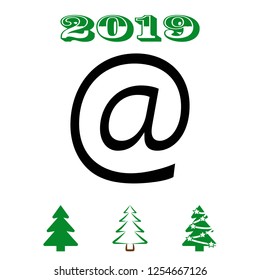 email icon stock vector illustration flat design