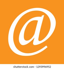 email icon, stock vector illustration, EPS10. 