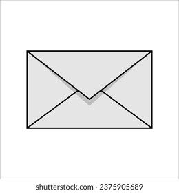 Email icon stock vector illustration