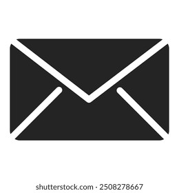 Ícone de e-mail ilustração de vetor de estoque Design plano em um fundo transparente.