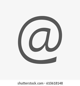 email icon stock vector illustration flat design