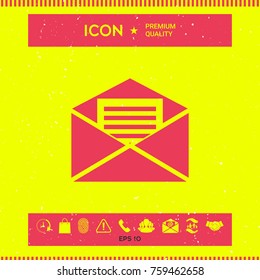 Email icon symbol