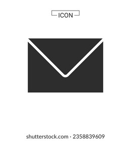 
Icono de correo electrónico. gráficos de símbolos de correo electrónico para colecciones de iconos web
