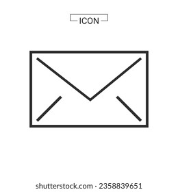 
Email icon. e-mail symbol graphics for web icon collections
