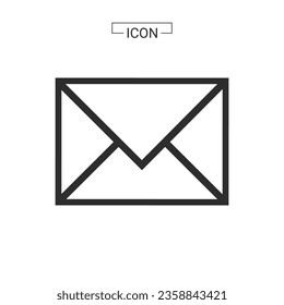 Email icon. e-mail symbol graphics for web icon collections