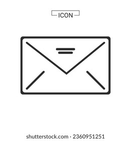 Email icon. e-mail symbol graphics for web icon collections
