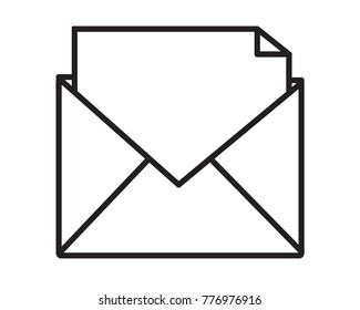 email icon symbol letter web vector mail