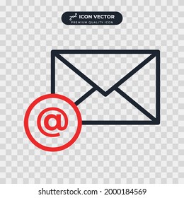 email icon symbol template for graphic and web design collection logo vector illustration