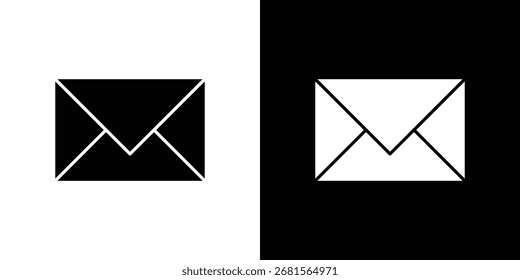 Símbolo de icono de correo electrónico para Plantillas, Diseños web e infografías